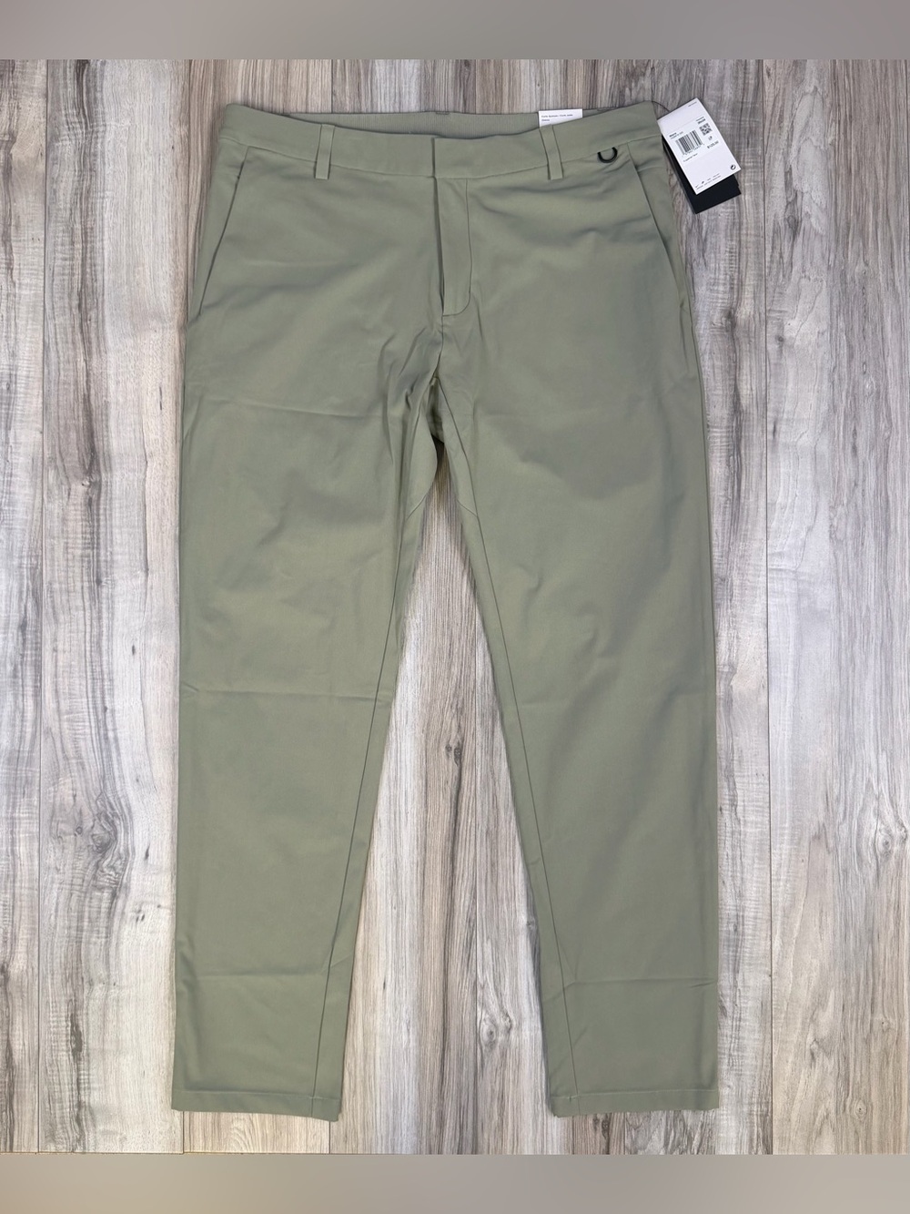Nike 24.7 PerfectStretch Dri-FIT Slim Chino Pants Light Army Green 36x34 NEW
